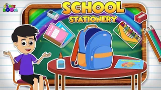 School Stationery | School Supplies | Kids Vocabulary | Puntoon Classroom