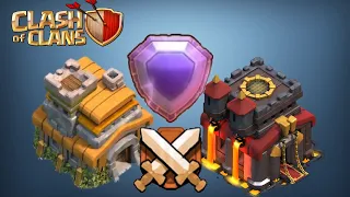 TH7 VS TH10 LEGEND LEAGUE ATTACKS - Clash of Clans