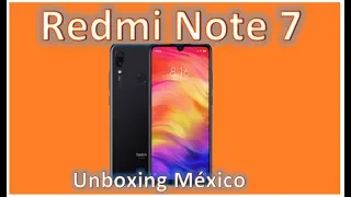 Redmi Note 7 - Unboxing México/Telcel
