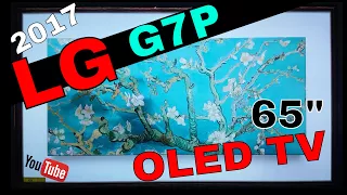 The 2017 LG G7P 65" OLED TV at BestBuy - The OLED65G7P