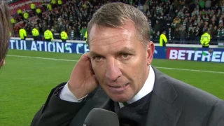 Betfred Cup Final - Brendan Rodgers post-match interview v Aberdeen