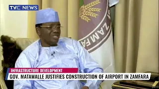 I Will Continue Building Zamfara Airport Despite Criticisms - Gov Matawalle