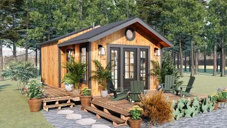 OUTSTANDING 350sqft Tiny House| PERFECT!!!