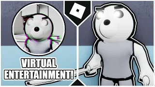 How to get the "VIRTUAL ENTERTAINMENT" BADGE + MR. CARTOON MORPH in ACCURATE PIGGY ROLEPLAY [ROBLOX]