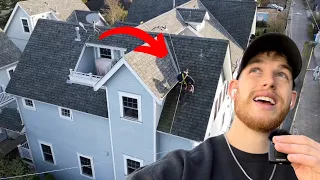 How I Clean Gutters on an Exceptionally Steep Roof