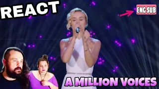 [ENG SUB] VOCAL COACHES REACT: POLINA GAGARINA - A MILLION VOICES (SINGER 2019)