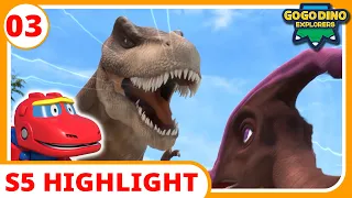 【GOGODINO Musim 5】EP17-26 Highlight | KOMPILASI | Kartun Anak | Dinosaur | Mainan | Lagu