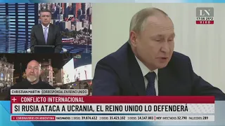 Putin amenazó con una guerra nuclear en caso que Ucrania se una como miembro de la OTAN