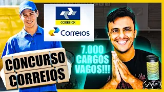 Concurso Correios - Correios com 7790 Cargos Vagos tem edital cobrado por categoria !!!