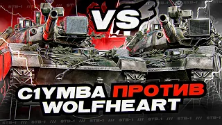 ЗАРУБА ПРОТИВ @WolfHeart666 МАКСИМАЛЬНЫЙ СРЕДНИЙ УРОН НА STB-1 ЗА 20 БОЁВ!