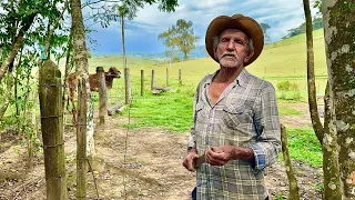 Ele fazia comida e levava para seus irmãos na roça  nas marmitas # hoje  tem seu próprio sítio  …