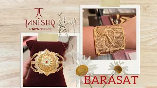 Tanishq's Dhanteras Special Mantasha Collection | Gorgeous Floral Gold Half Mantasha