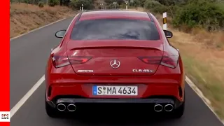 2020 Mercedes AMG CLA 45 S Exhaust & Engine Sound