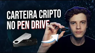 Como fazer uma carteira fria de Bitcoin no Pen Drive (Vídeo atualizado na descrição)
