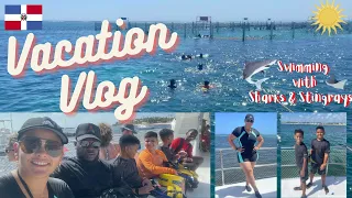 VACATION VLOG PART 3 🇩🇴🌴| MARINARIUM SNORKELING CRUISE | THINGS TO DO WITH KIDS IN PUNTA CANA, DR