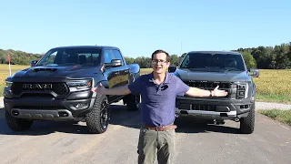 2021 Ford Raptor vs 2021 Ram TRX: Which one's better?