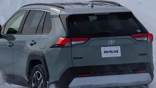 2019 Toyota Rav4 Adventure | Slow Motion Tight Turn.