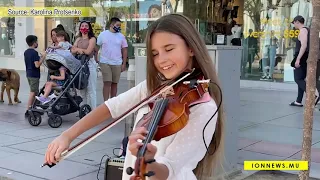 Violin Cover de Karolina Protsenko sur un air de Manike Mage Hithe