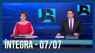 Assista à íntegra do Jornal da Record | 07/07/2021