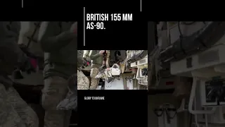 Inside British AS-90 Howitzer in Ukraine