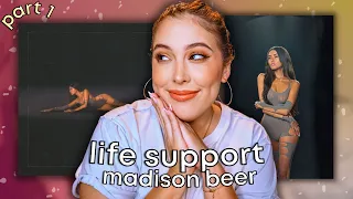 life support - madison beer *full album reaction & commentary* (part 1) | music & makeup