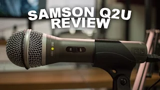 Samson Q2u USB/XLR Microphone Review / Test