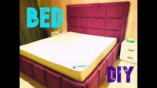 Как сделать кровать своими руками/Bed DIY/How to make a bed