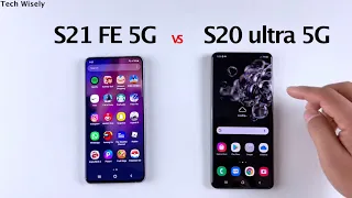 SAMSUNG S21 FE 5G vs S20 Ultra 5G | Speed Test