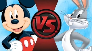 MICKEY MOUSE vs BUGS BUNNY! Cartoon Fight Club Episode 87