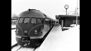 S Bahn Hamburg im Schnee 1979