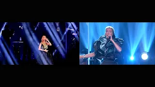 Céline Dion : "Ashes" Perfomances Comparison (2018 vs 2019)