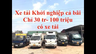 xe tải cũ trên dưới 100 triệu giá rẻ, cho người khởi nghiệp