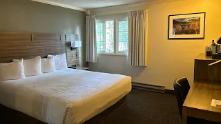Alpenhof Lodge King Bed Standard Room tour - Mammoth Lakes, CA