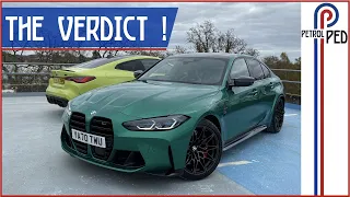 Why the 2021 M3 Comp is better than the M4 and the Alfa Giulia QV ! [M4 and M3 Back-to-back Part 2]