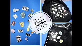 D.I.Y Easy and AFFORDABLE tumblr pins❤using things you already have