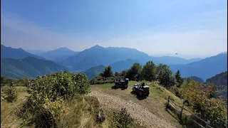 Mit dem ATV auf Tour am Gardasee