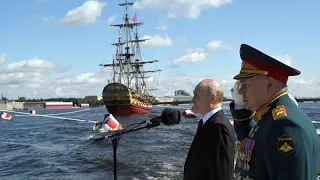 Rusia | Putin asiste al Día de la Armada en San Petersburgo