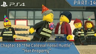 LEGO City Undercover PS4 Pro Part 2 Chapter 10 "The Colossal Fossil Hustle" "Hot Property"