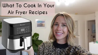 5 SIMPLE AIR FRYER RECIPES | HEALTHY AIR FRYER RECIPES | Kerry Whelpdale