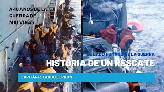 "Historia de un rescate": la búsqueda de los náufragos del crucero General Belgrano