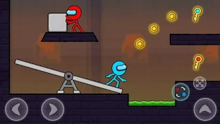 Rad and Blue Cartoon Game Video