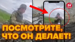 Это слили в сеть! Российский солдат не знает, как пользоваться оружием