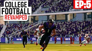 Offense Finally Breaks Out | TCU NCAA Football 14 Revamped Dynasty | Ep. 5