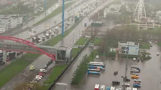 Москва дождик