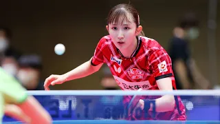 成本綾海 vs 早田ひな Ayami Narumoto Hina Hayata TリーグNojimaCUP2022 2022年8月13日 女子２回戦 第3コート 【卓球 Tリーグ公式】