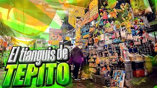 El tianguis de TEPITO la calle FLORIDA | Mercado de Refacciones