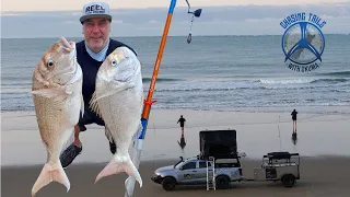 Fishing with Jason Neute the Kiwi Surfcasting Legend - Chasing Tales Ep5