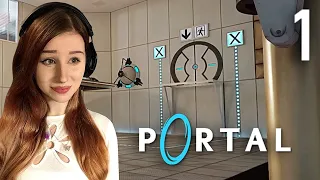 My First Time Playing Portal! - Portal 1 Blind Playthrough | PART 1 | 4K