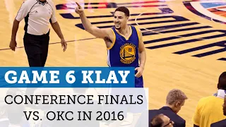 Klay Thompson leads Warriors to Game 6 win vs. Thunder in 2016 WCF | NBC Sports Bay Area