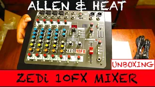 Allen & Heath ZEDi 10FX USB Mixer With Effects